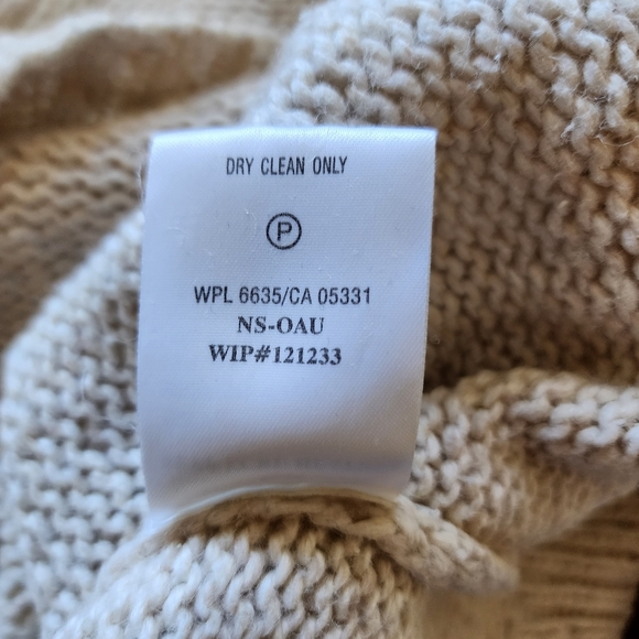 Woolrich Blue Jay Festive Cream Wool Blend Sweater - Picture 6 of 9